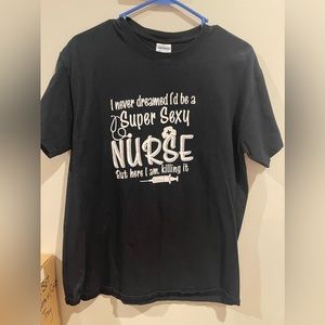 Medium nurse T-shirt.